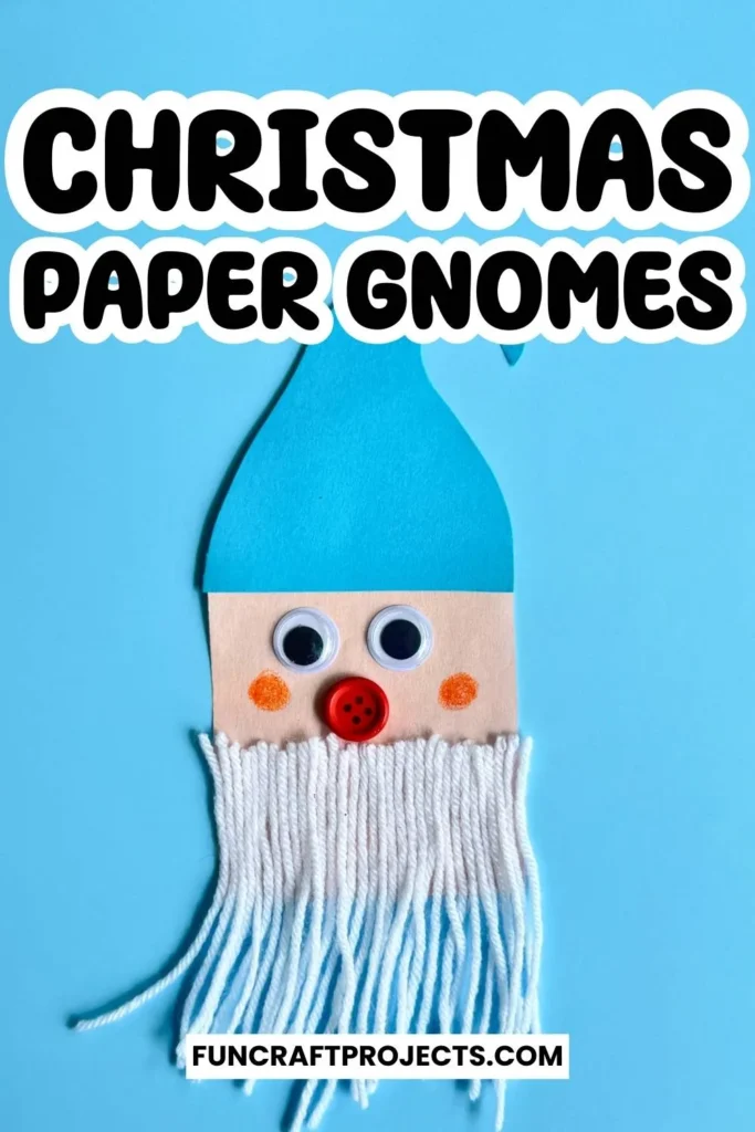 This construction paper Christmas gnome craft is perfect for kids of all ages. Learn how to make cute mini Christmas gnomes with the help of construction paper. 