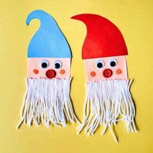 This construction paper Christmas gnome craft is perfect for kids of all ages. Learn how to make cute mini Christmas gnomes with the help of construction paper.