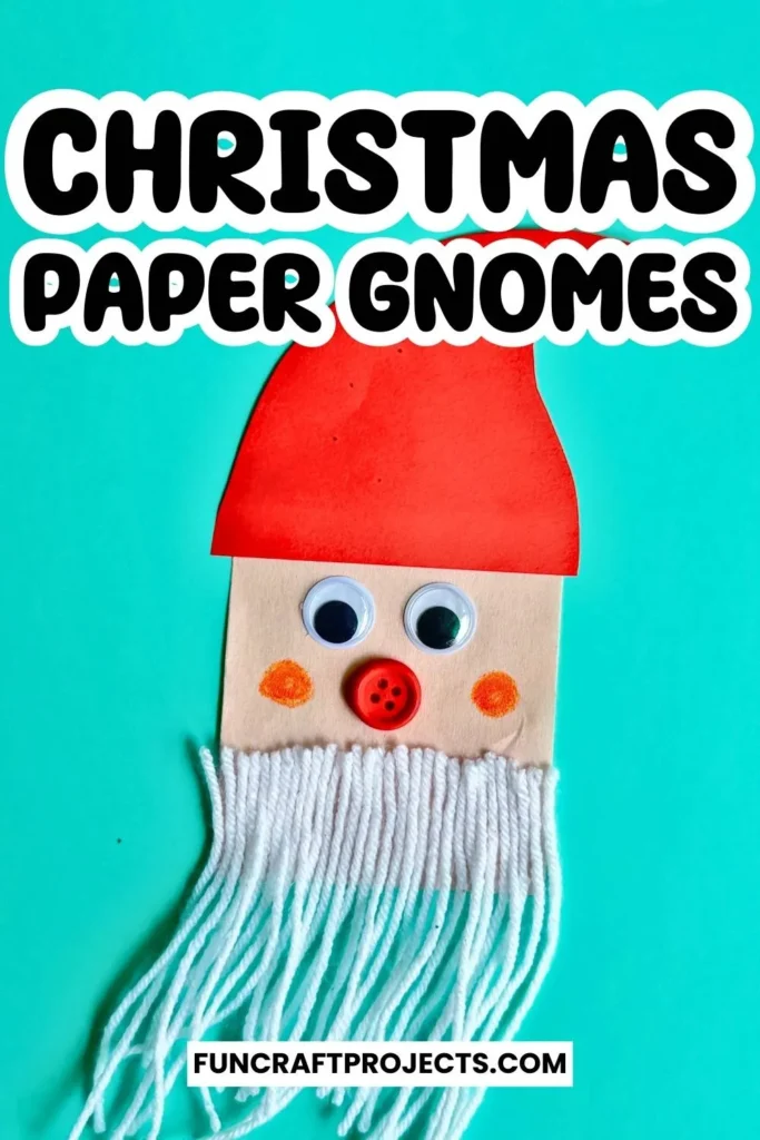 This construction paper Christmas gnome craft is perfect for kids of all ages. Learn how to make cute mini Christmas gnomes with the help of construction paper. 