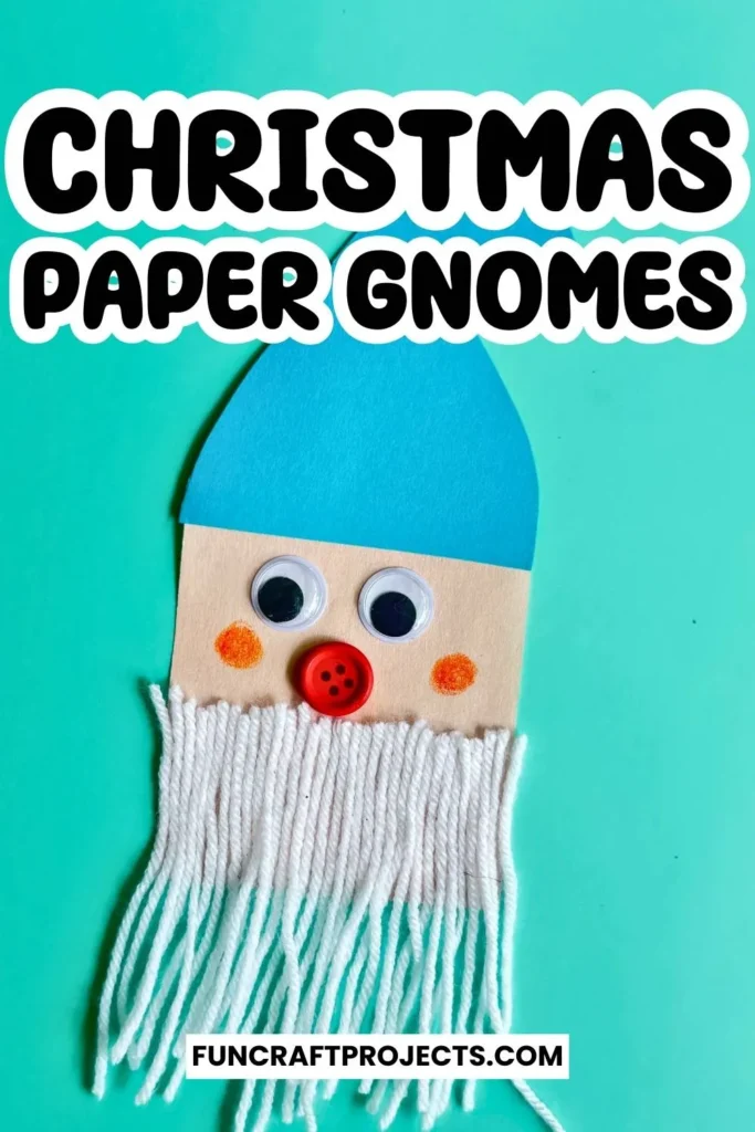 This construction paper Christmas gnome craft is perfect for kids of all ages. Learn how to make cute mini Christmas gnomes with the help of construction paper. 