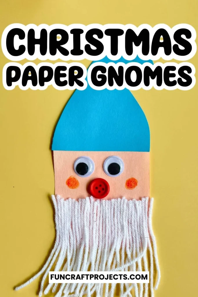 This construction paper Christmas gnome craft is perfect for kids of all ages. Learn how to make cute mini Christmas gnomes with the help of construction paper. 