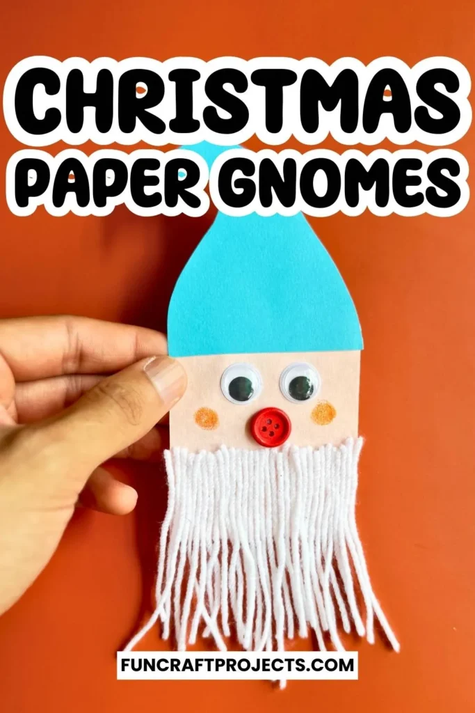 This construction paper Christmas gnome craft is perfect for kids of all ages. Learn how to make cute mini Christmas gnomes with the help of construction paper. 