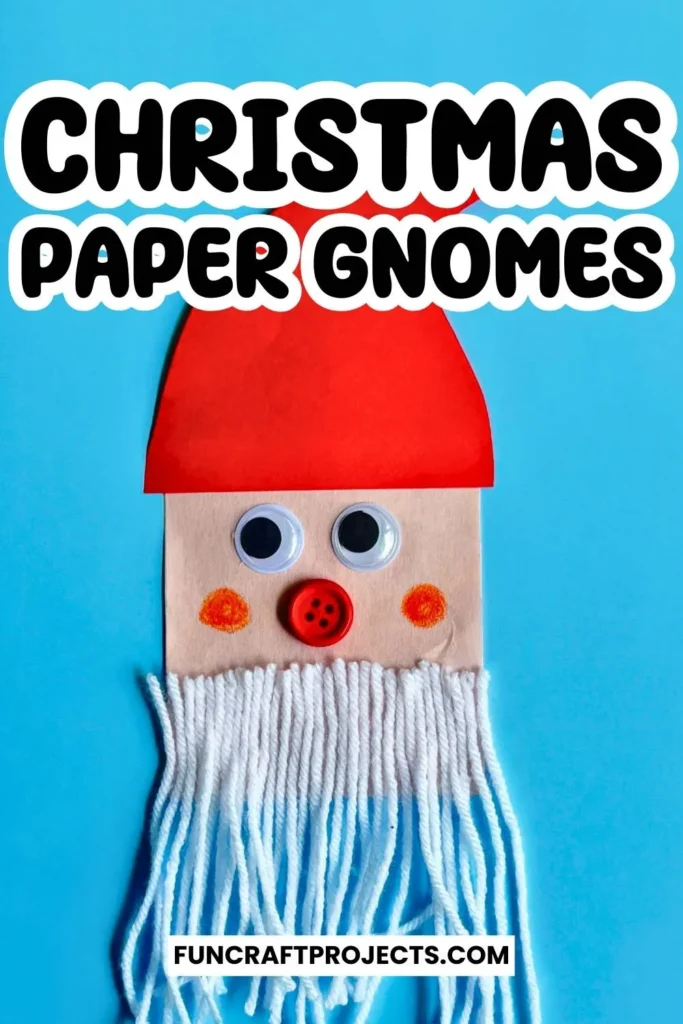 This construction paper Christmas gnome craft is perfect for kids of all ages. Learn how to make cute mini Christmas gnomes with the help of construction paper. 