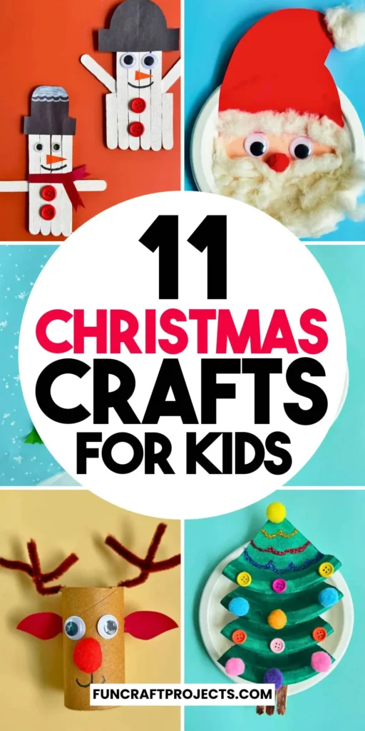 Check out these fun Christmas crafts for kids. From Santa crafts, and reindeer crafts to Christmas tree ornaments, these holiday crafts are fun and easy to make.